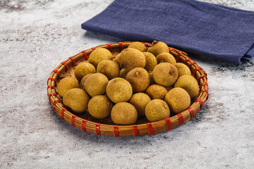 Sweet juicy tropical fruit longan