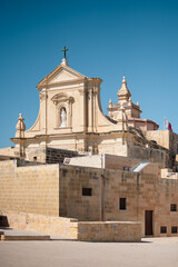 Fototapeta premium Historic Church on Gozo Island, Malta