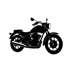 Motorcycle Silhouette vector illustration