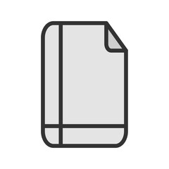 Page Borders II icon vector image. Suitable for mobile apps, web apps and print media.