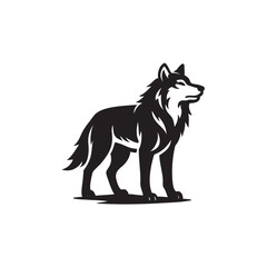 wolf vector illustration