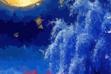 Various oil paintings, beautiful flowers, roses, peonies, tulips, ducks, fish, scenery