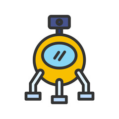 Vehicle icon vector image. Suitable for mobile apps, web apps and print media.