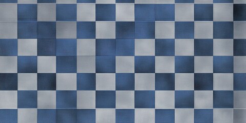 Fototapeta premium Abstract checkerboard pattern background, neatly woven, smooth, soft and charming, top view.