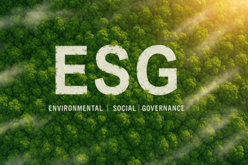 Sustainable practices are essential for better future, represented by acronym ESG, which stands for Environmental, Social