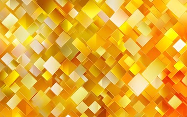 Abstract Golden Yellow Diamond Pattern Background