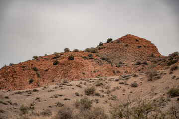 mountain landscape in the desert