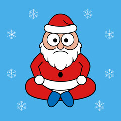 santa claus vector illustration