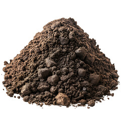 Dark soil pile rich earth texture nature ground