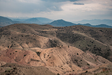 mountain landscape in the desert