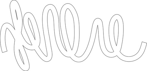 Obraz premium Spiral and swirl line. Element for design
