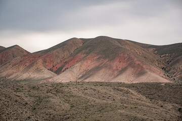 volcanic landscape in lanzarote