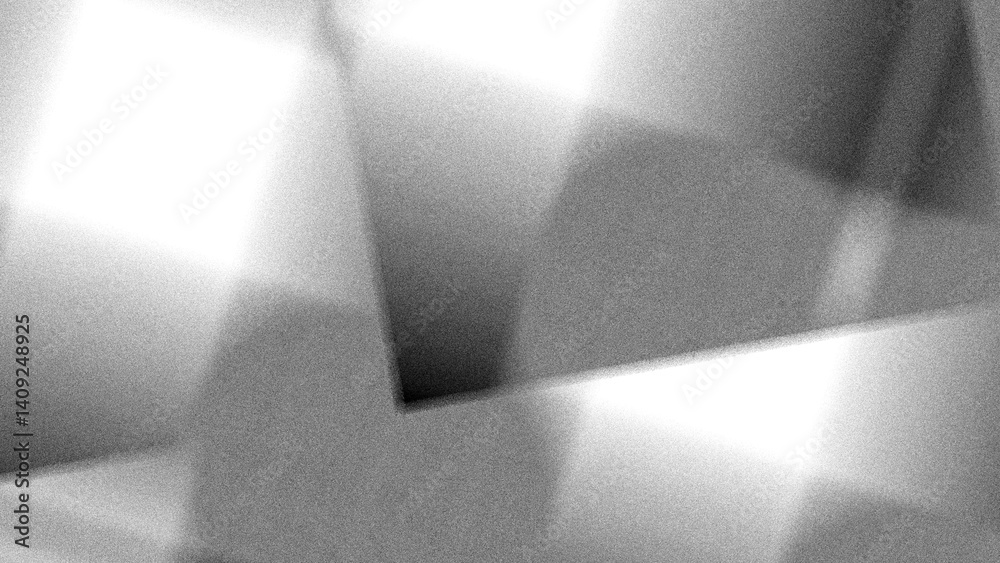 Poster engaging abstract black and white patterns that reflect aesthetic artistic styles and designs