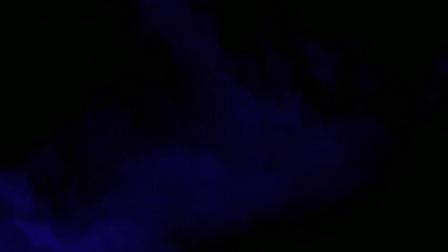 Blue Smoke Fog atmospheric background