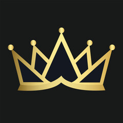 The king's crown is worn only by those with the highest rank in the kingdom.