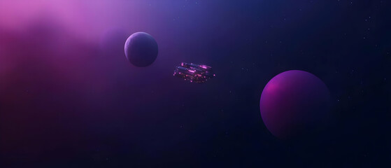 Cosmic Vessel in Deep Space
