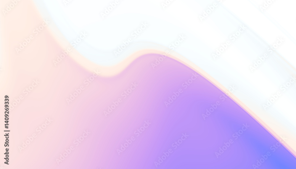 Poster this overlay artwork features an abstract fluid wave background characterized by soft blue and purpl