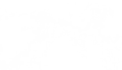 Realistic white clouds fog overlay isolated on the transparent background