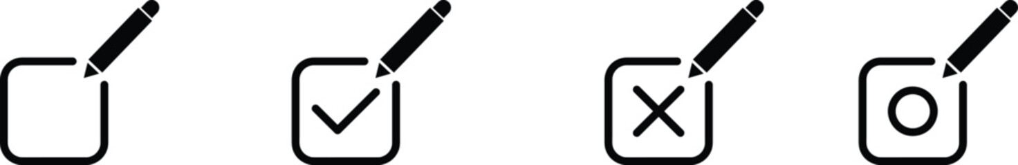 check mark or check icon symbol in vector