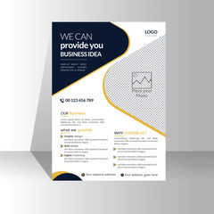 Corporate business flyer template design , cover modern layout, annual report, poster, flyer in A4 with colorful modern business flyer template, and creative design, editable vector template design.