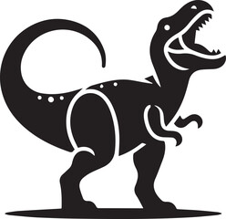 A Dinosaur Vector Art Illustration EPS File
