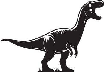 A Dinosaur Vector Art Illustration EPS File
