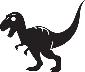 A Dinosaur Vector Art Illustration EPS File
