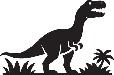 A Dinosaur Vector Art Illustration EPS File
