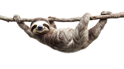 close up of a lemur on a white background