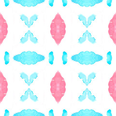 Hand painted watercolor seamless pattern