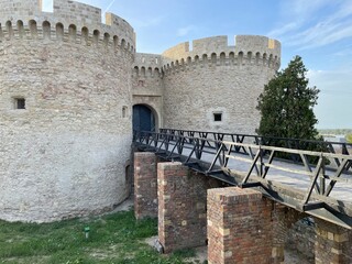 Zindan Gate in the complex of Belgrade Fortress, Serbia