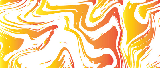 Vivid abstract marble texture with swirling neon yellow, rose red, and cyan on a bright white background. Fluid, organic  smooth, paint-like lines with mimic ink and acrylic flow.