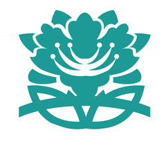 Obraz premium vector illustration of a lotus flower