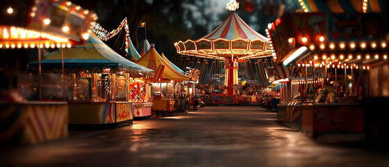 Nighttime Carnival Fun