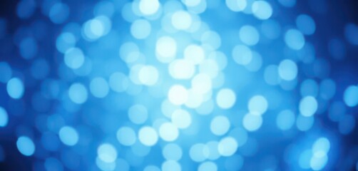 Abstract blue and white bokeh, sparkling lights, dreamy, ethereal background, soft, design