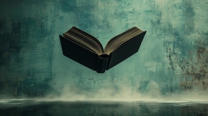 Levitating Ancient Book Mystery and Knowledge