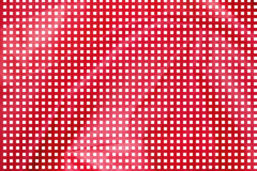 Fondo de rejilla de tela roja