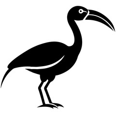 Naklejka premium vector illustration of a bird