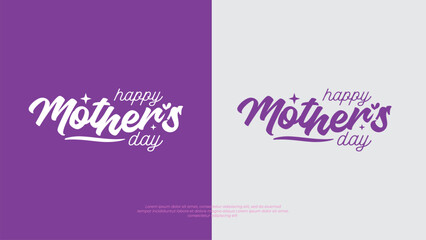 Mother's Day handwritten background