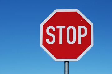 Verkehrszeichen Stoppschild, Deutschland