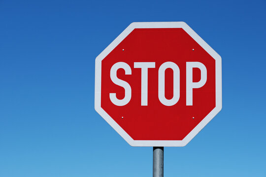 Verkehrszeichen Stoppschild, Deutschland