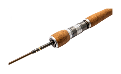 Fishing Rod Tip Guide for Smooth Casting - Isolated on White Background