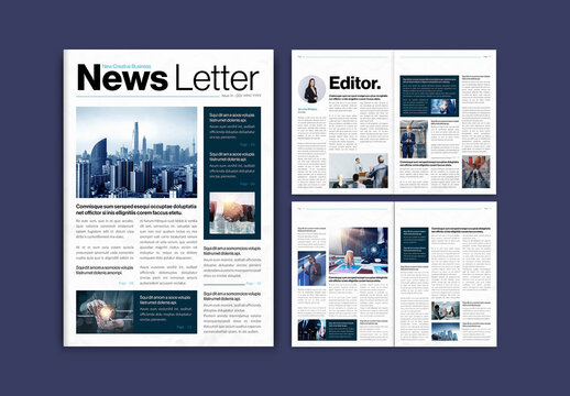 Business Newsletter Template