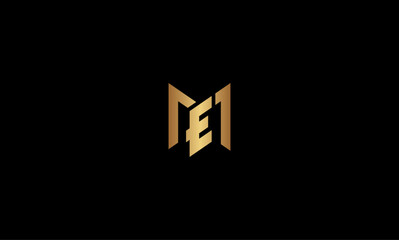 Obraz premium ME or EM Monogram logo