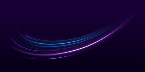 Futuristic light trails move like arrows in space, with glowing tips and flowing lines. The composition blends precision and chaos. Use in data, cyber, or high-speed concepts.