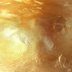 Fototapeta premium Shiny Gold Foil Metallic Texture Closeup Background Macro Photography
