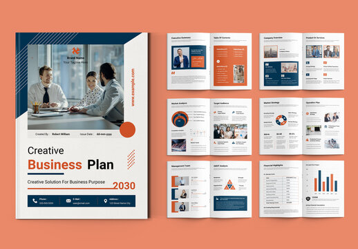 Business Plan Brochure Template