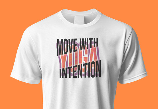 Typography Tshirt Design For Yoga Lover