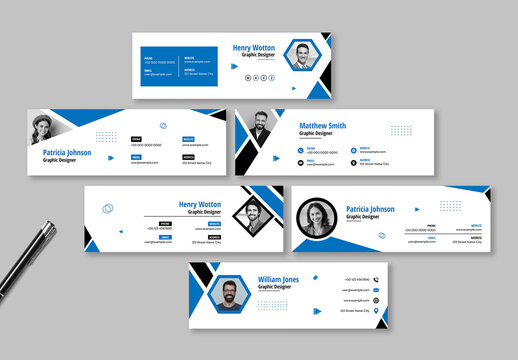 Creative Email Signatures Layout