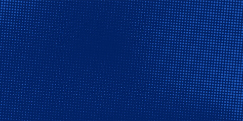 Modern halftone texture blue background in geometric style abstract